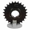 Browning Roller Chain Sprocket, 60 Chain Size, 1/2 to 1-3/4 in Bore Dia., 25 # of Teeth H60P25 KWY 3/8X3/16 - alternate 2